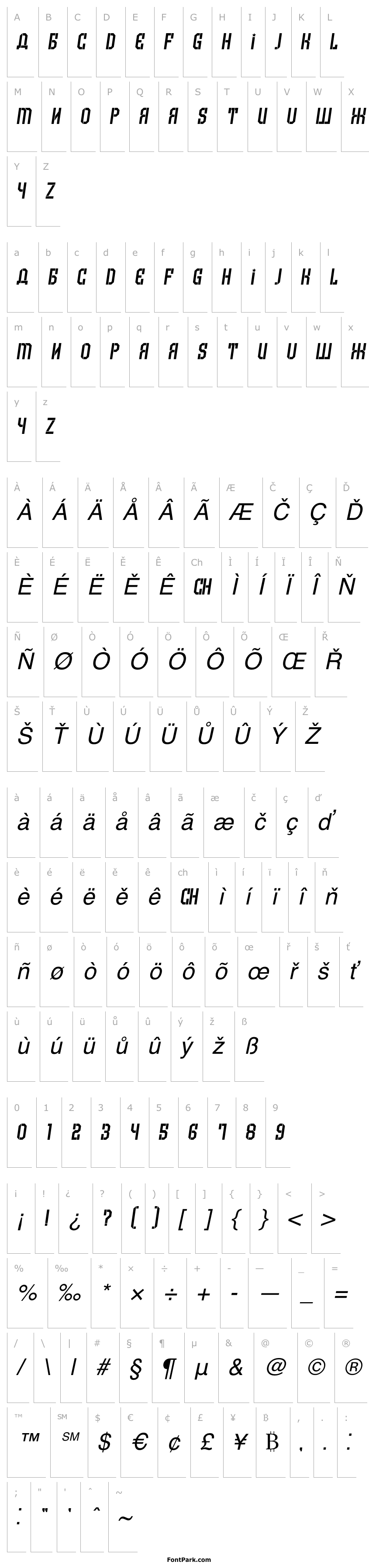 Overview Armenia Italic