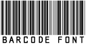 Preview barcode font
