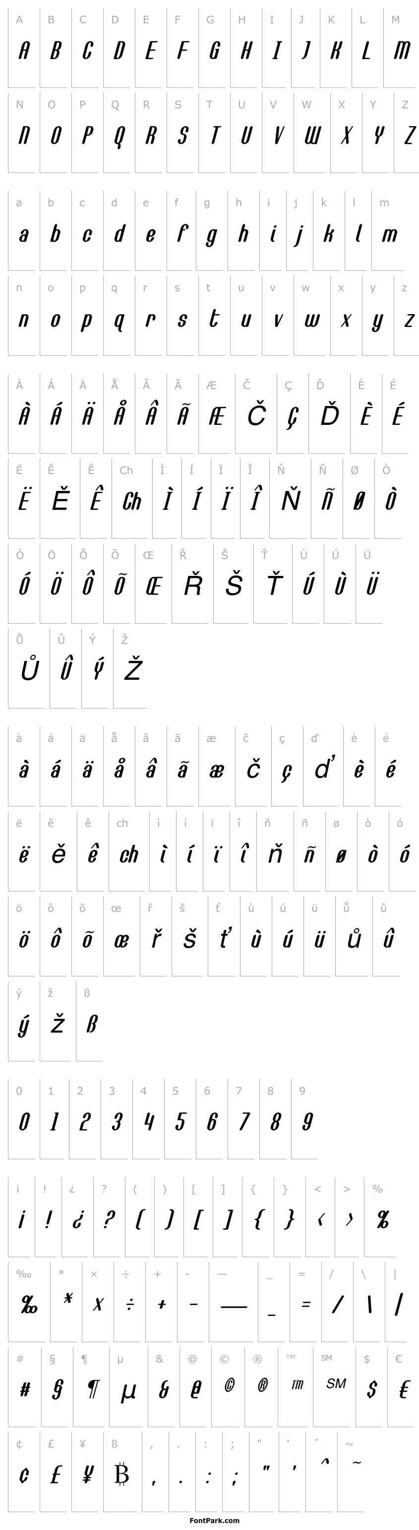Overview Callie-Mae Italic