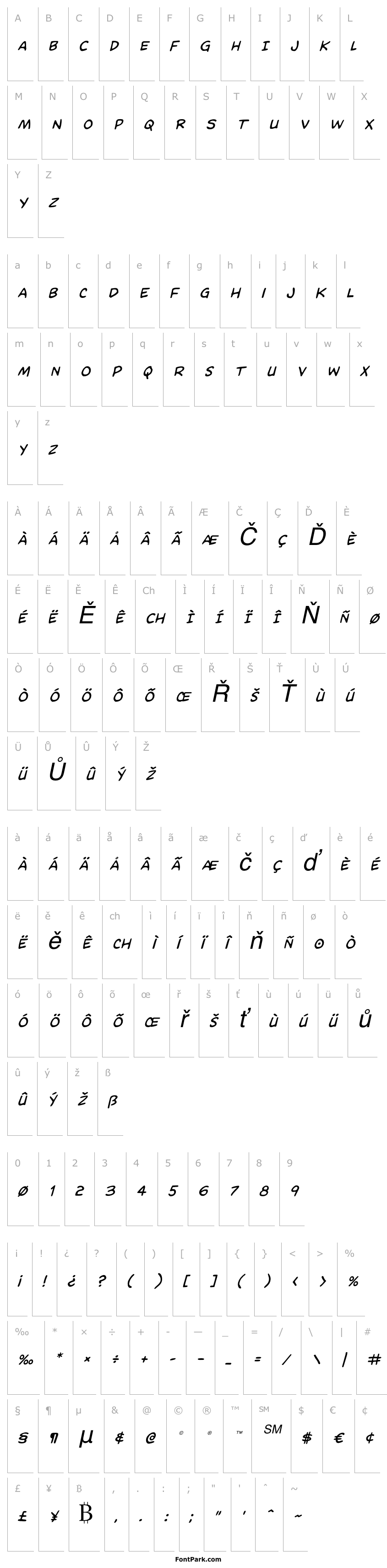 Overview Domino Mask Italic