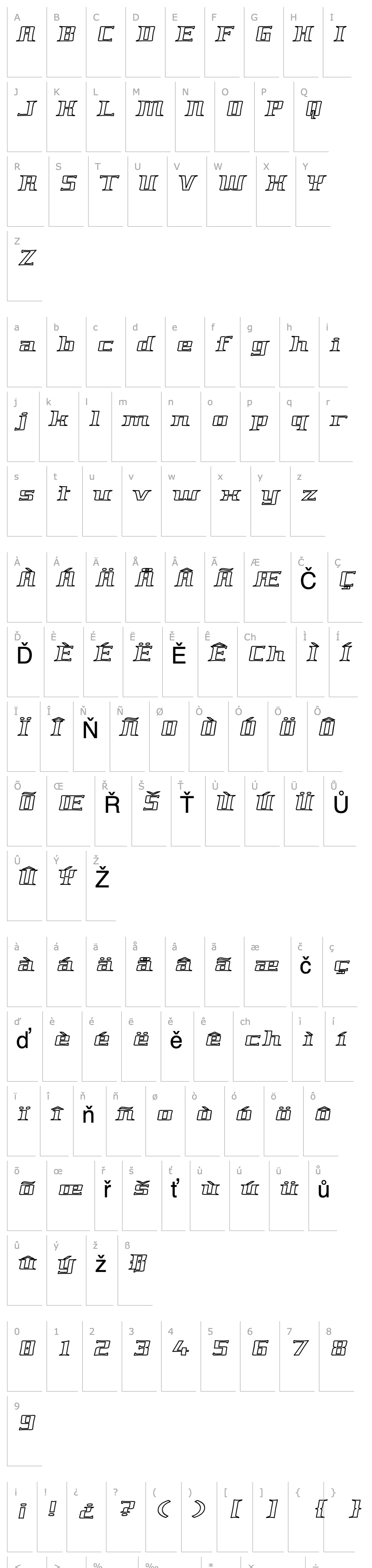 Overview GenericFont