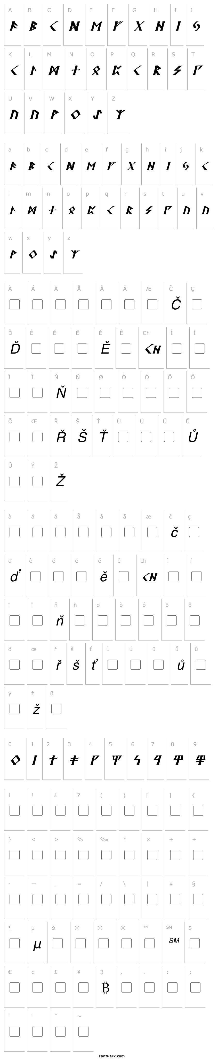 Overview Kehdrai Italic