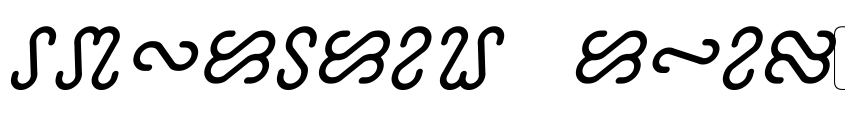 Preview Ophidian Italic