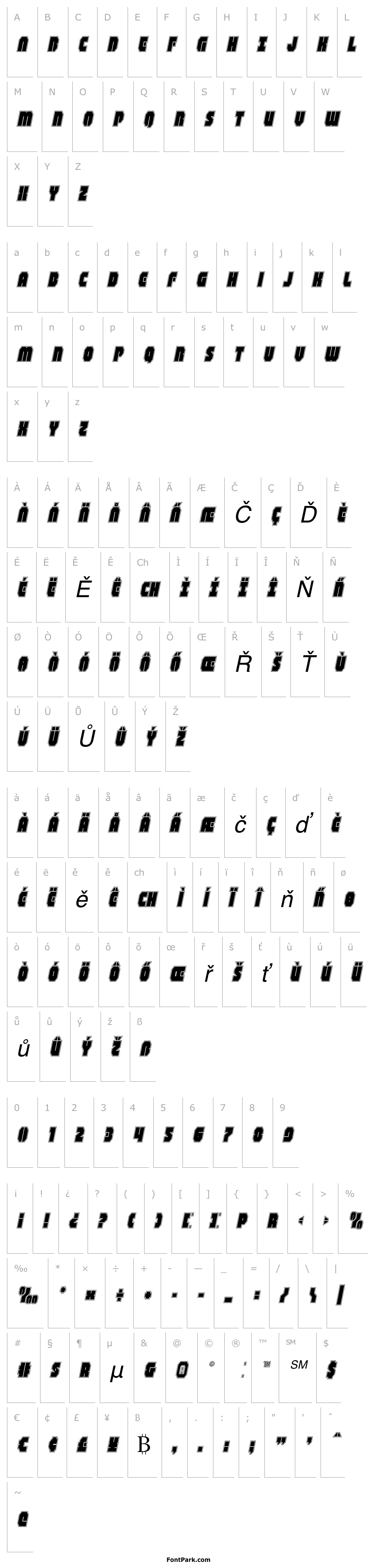 Overview Shogunate Academy Italic