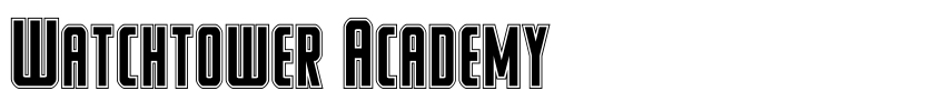 Preview Watchtower Academy