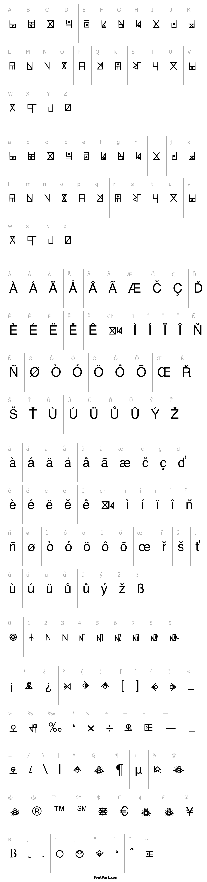 Overview Yelekish Font Regular