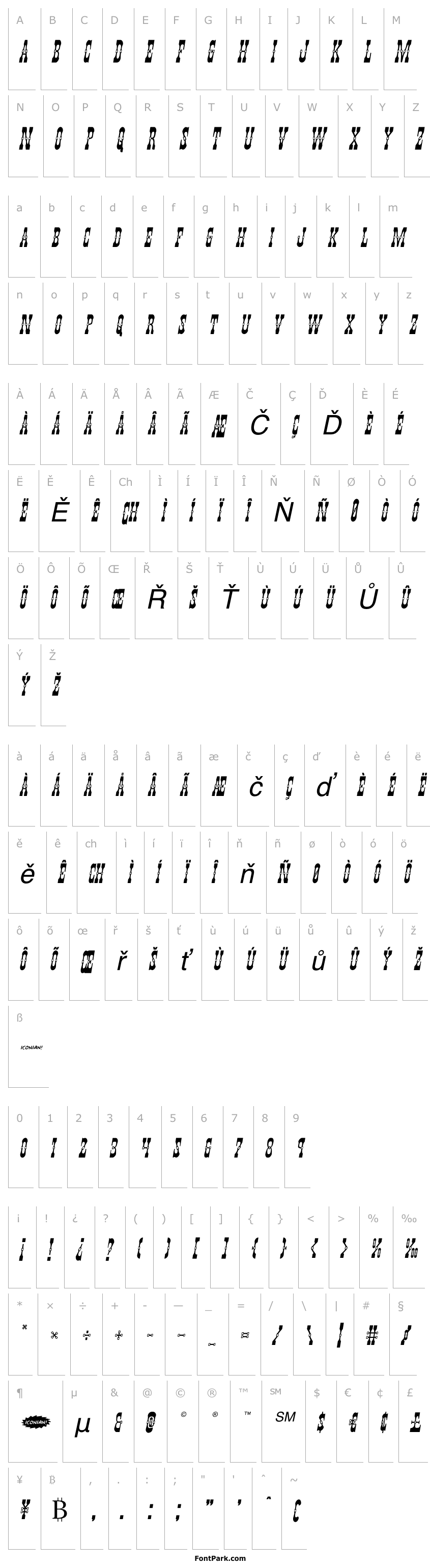 Overview Younger Brothers Drop Caps Italic