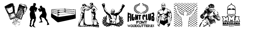 Font FIGHT CLUB by Unknown